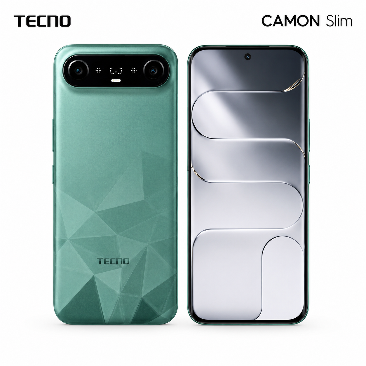 TECNO Camon Slim 24GB RAM  256GB – Écran AMOLED 144Hz, 50MP, Batterie 5600mAh | Kadmarket Gabon